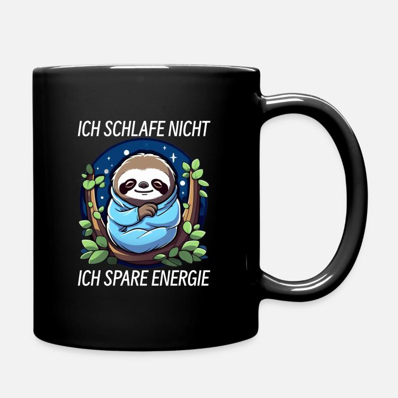 Sloth - Full Colour Mug - black