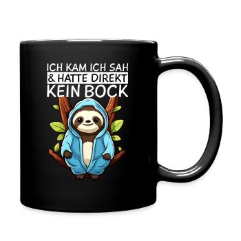 Sloth - Full Colour Mug - black - Right