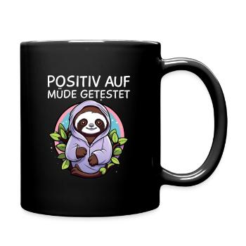 Sloth - Full Colour Mug - black - Right