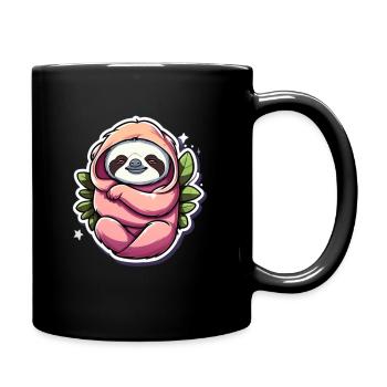Sloth - Full Colour Mug - black - Right