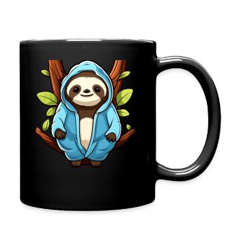 Sloth - Full Colour Mug - black - Right