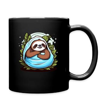 Sloth - Full Colour Mug - black - Right