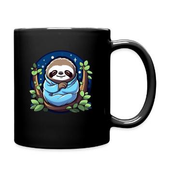 Sloth - Full Colour Mug - black - Right