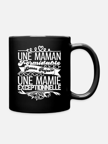 Oma-Geschenk - Eine außergewöhnliche Oma. - Tasse einfarbig - Schwarz