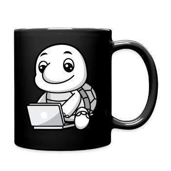 Marine Conservation - Full Colour Mug - black - Right