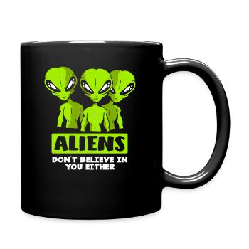 Extraterrestres - Mug uni - noir - Droite