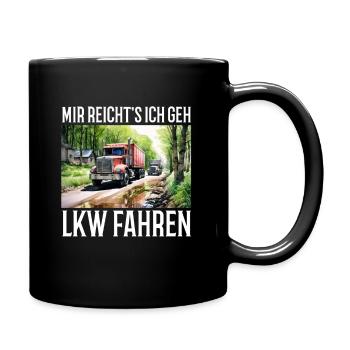 Trucker - Full Colour Mug - black - Right