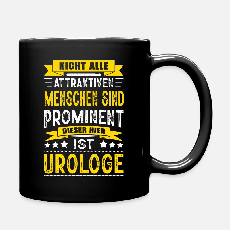 Nicht Alle Menschen Sind Prominent Urologe Arzt - Tasse einfarbig - Schwarz