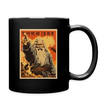 Parody of Japanese Magicians: Magical Fantasy - Full Colour Mug - black - Right