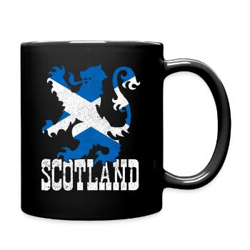 Ecosse drapeau écossais UK Vintage - Mug uni - noir - Droite