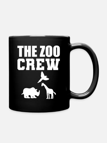 The Zoo Crew Tierpfleger - Tasse einfarbig - Schwarz