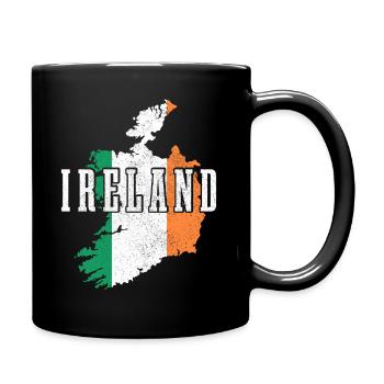 Irlande Dublin Royaume-Uni irlandais Souvenir cadeau - Mug uni - noir - Droite