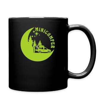 Minicamper Camping-Camper Microcamper - Full Colour Mug - black - Right