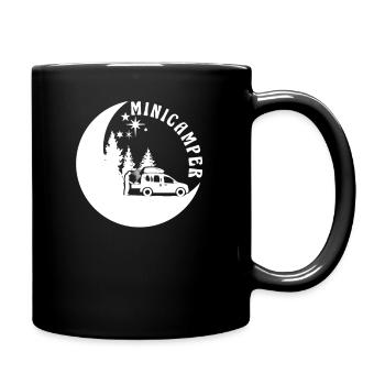 Minicamper Camping-Camper Microcamper - Full Colour Mug - black - Right
