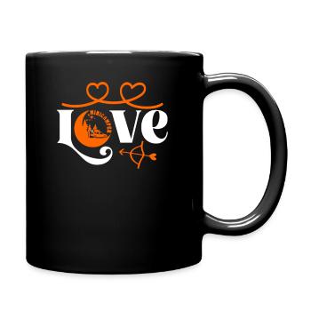 Minicamper Lover Hearts Camping Camper Microcamper - Full Colour Mug - black - Right