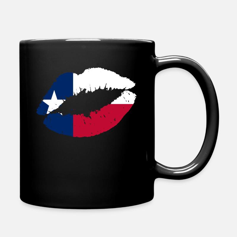 Texas - Tasse einfarbig - Schwarz