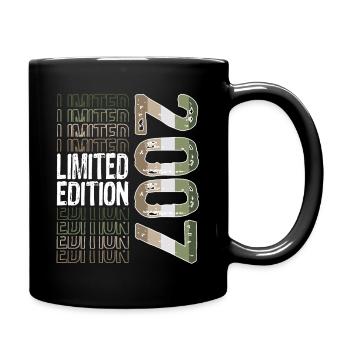 Limited Edition Since 2007 Birthday Vintage 2007 - Full Colour Mug - black - Right