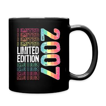 Limited Edition Since 2007 Birthday Vintage 2007 - Full Colour Mug - black - Right