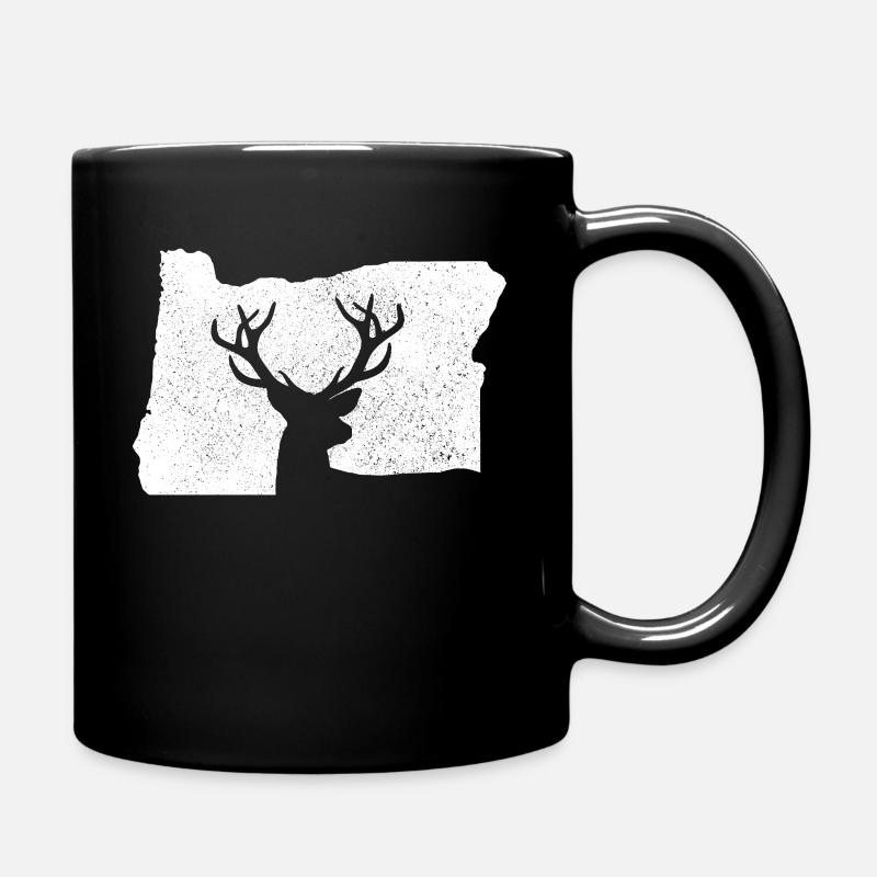 Oregon - Tasse einfarbig - Schwarz