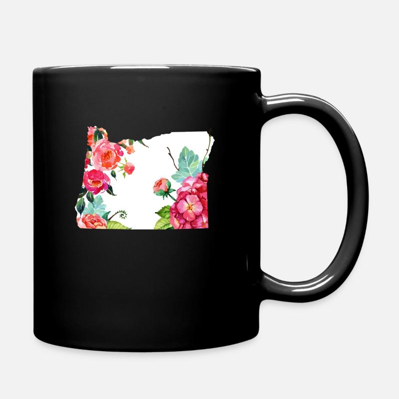 Oregon - Tasse einfarbig - Schwarz