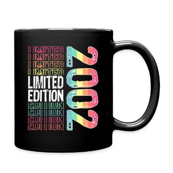 Limited Edition Since 2002 Birthday Vintage 2002 - Full Colour Mug - black - Right