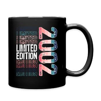 Limited Edition Since 2002 Birthday Vintage 2002 - Full Colour Mug - black - Right