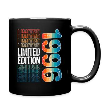 Edition limitée depuis 1996 Anniversaire Millésime 1996 - Mug uni - noir - Droite
