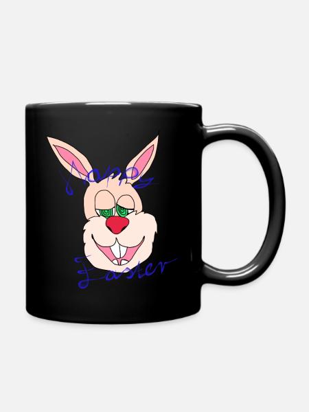 Happy Easter - Tasse einfarbig - Schwarz