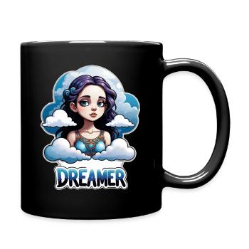 Dreamer - Dreamer - Dreamer - Dream - Reverie - Full Colour Mug - black - Right