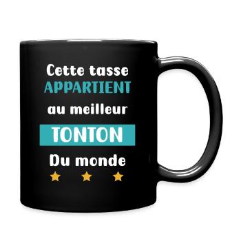 Uncle This Mug Best Uncle Gift Uncle - Full Colour Mug - black - Right