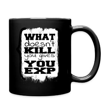 sayings present idea gaming community video games - Full Colour Mug - black - Right