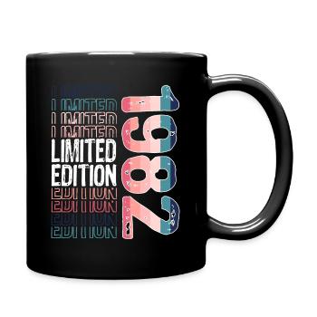 Edition limitée depuis 1982 Anniversaire Millésime 1982 - Mug uni - noir - Droite