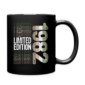 Edition limitée depuis 1982 Anniversaire Millésime 1982 - Mug uni - noir - Droite