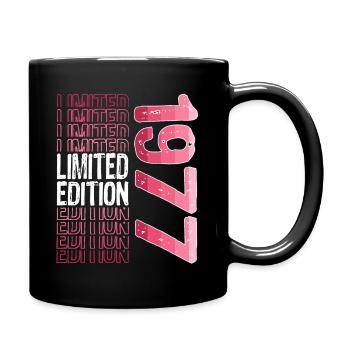 Limited Edition Since 1977 Birthday Vintage 1977 - Full Colour Mug - black - Right