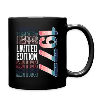 Limited Edition Since 1977 Birthday Vintage 1977 - Full Colour Mug - black - Right