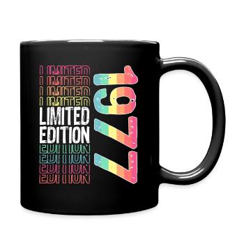 Limited Edition Since 1977 Birthday Vintage 1977 - Full Colour Mug - black - Right