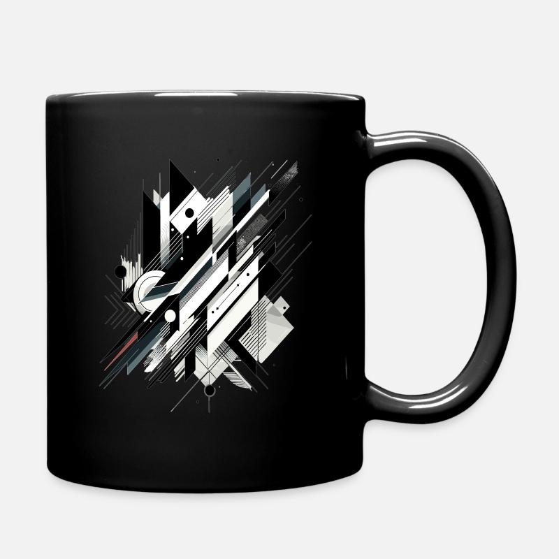 Art abstrait moderne - Mug uni - noir