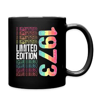 Edition limitée depuis 1973 Anniversaire Millésime 1973 - Mug uni - noir - Droite