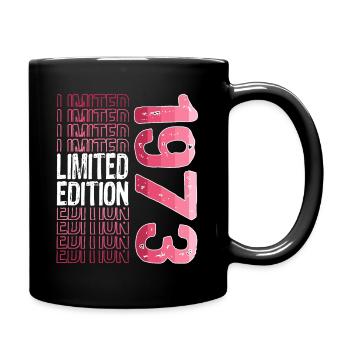 Edition limitée depuis 1973 Anniversaire Millésime 1973 - Mug uni - noir - Droite
