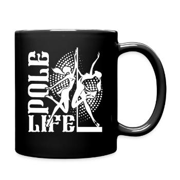 Pole Dance Pole Dance Life - Full Colour Mug - black - Right