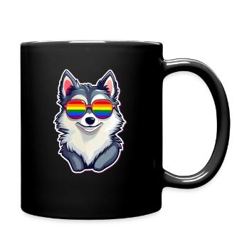 LGBTQ - Full Colour Mug - black - Right
