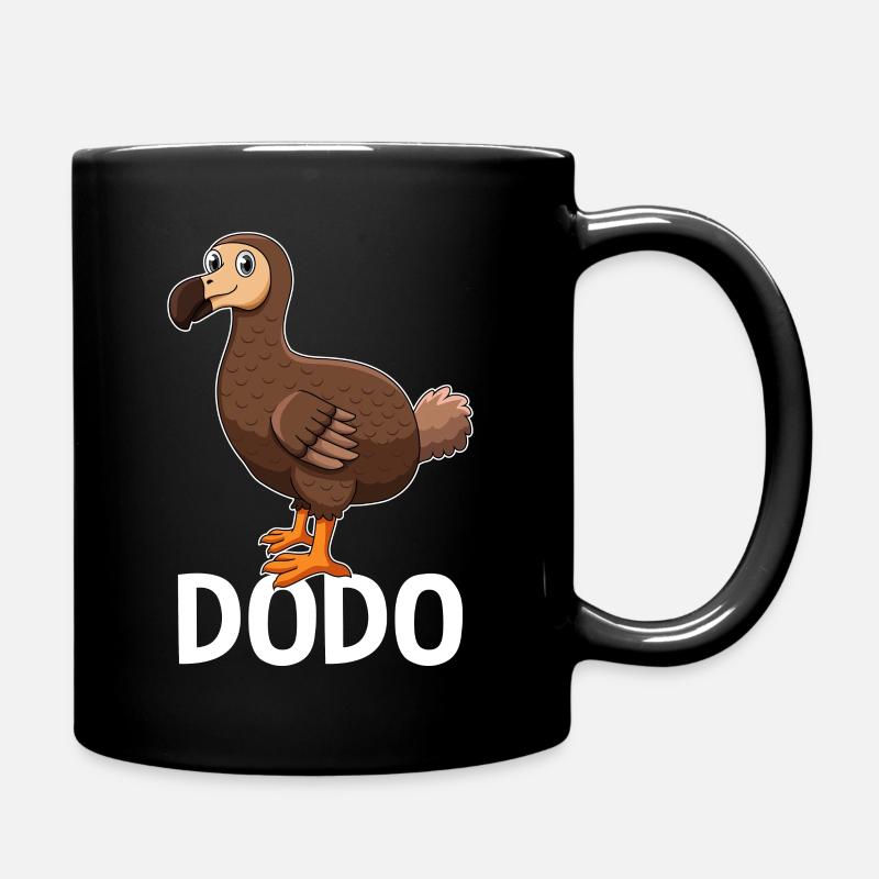 Vogelliebhaber Flugfähiger Vogel Dodo - Tasse einfarbig - Schwarz