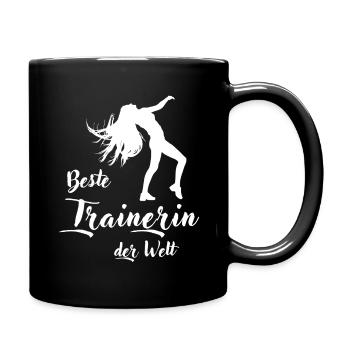 Trainers Gift Best Coach in the World - Full Colour Mug - black - Right