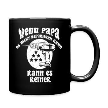 Daddy Repair Master – Indomitable Craftsman - Full Colour Mug - black - Right