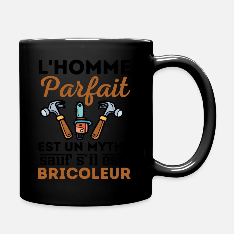 Homme parfait bricoleur parfait 1 - Mug uni - noir