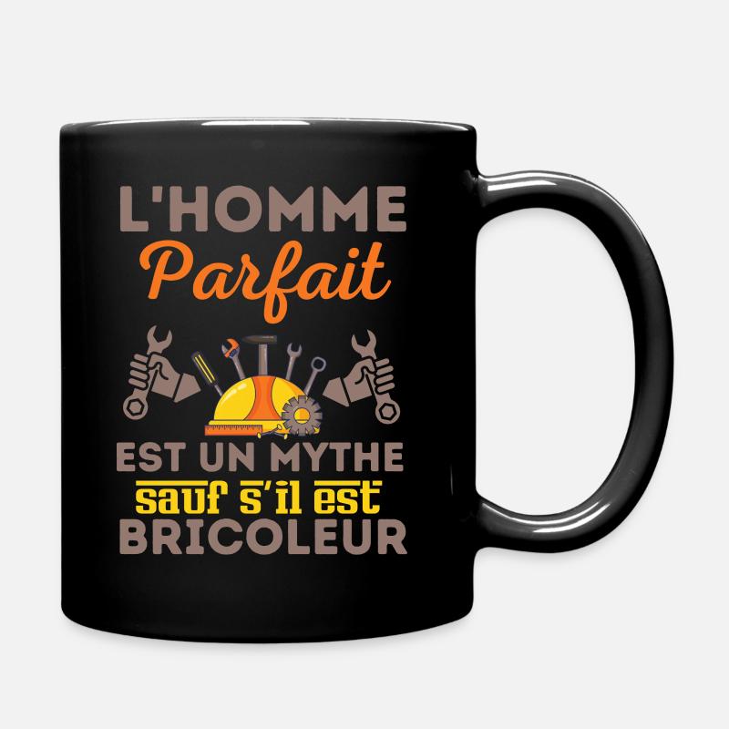 Homme parfait bricoleur parfait 2 - Mug uni - noir