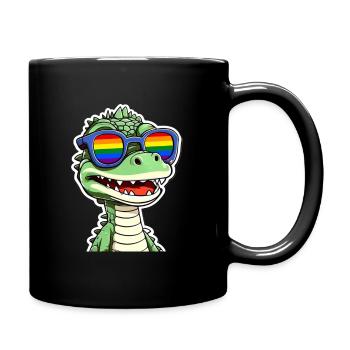 LGBTQ - Full Colour Mug - black - Right