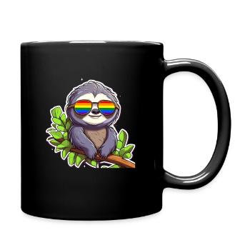 LGBTQ - Full Colour Mug - black - Right