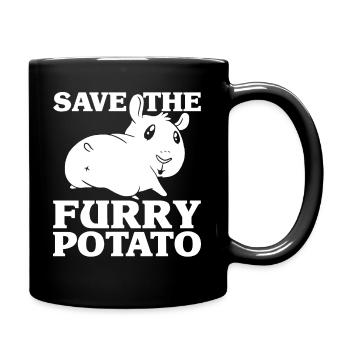 Cobaye - Mug uni - noir - Droite