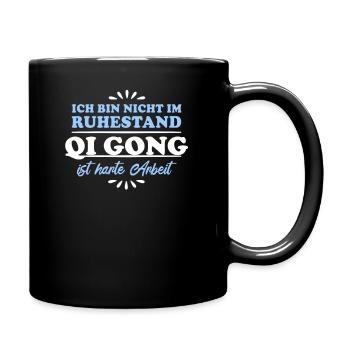 Retraité Retraité Qi-Gong - Mug uni - noir - Droite